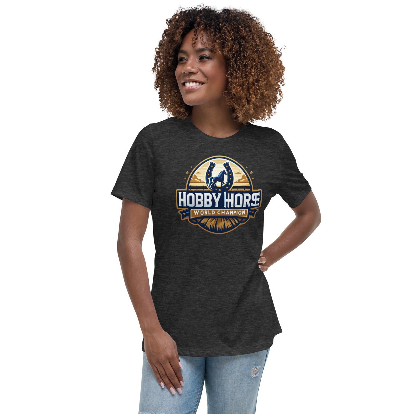 Boys Hobby Horse Women's Relaxed T-Shirt